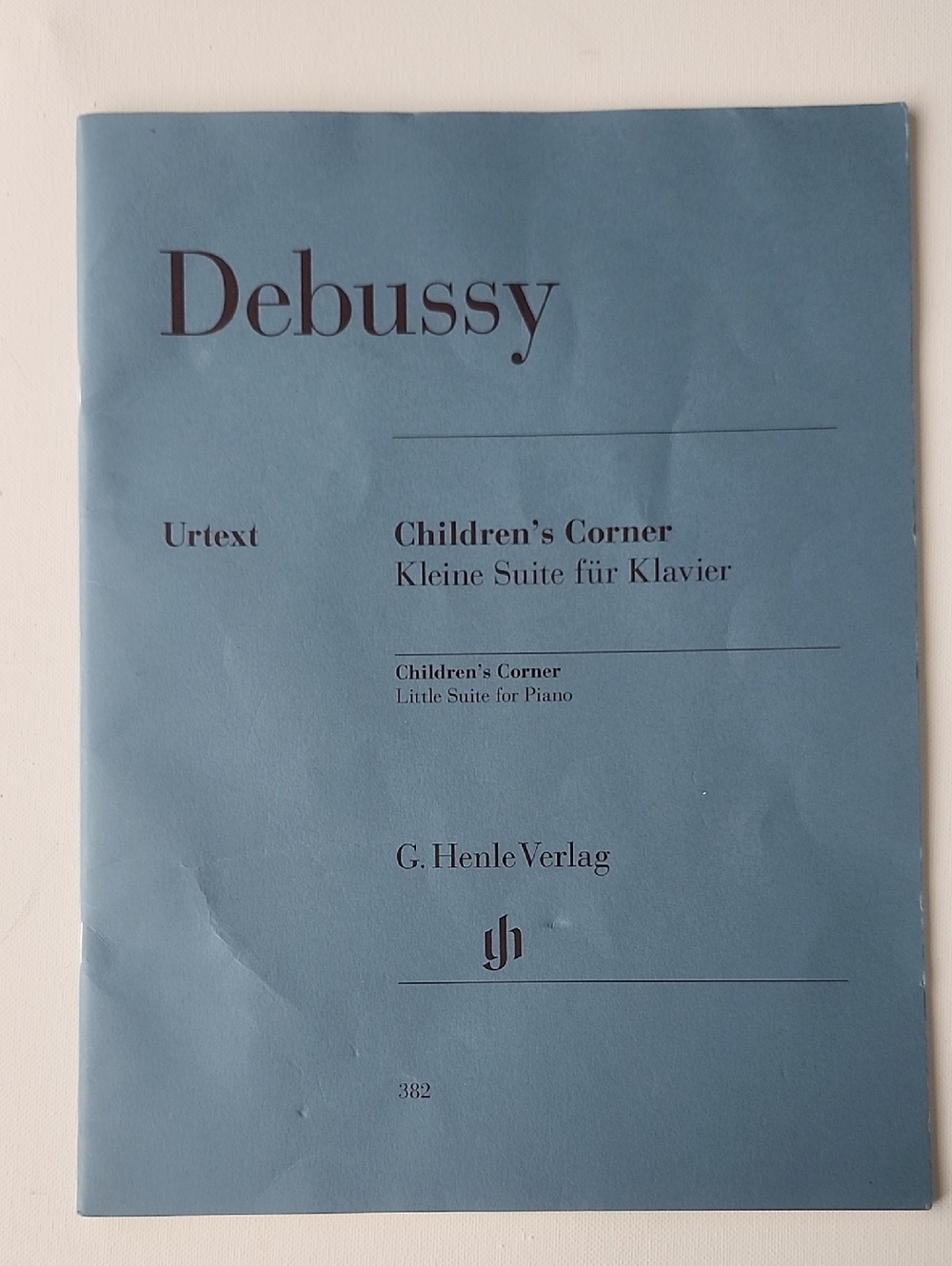 Debussy "Children's Corner" - Blue Piano Sheet Music